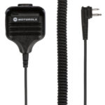 motorola HKLN4606 External Speak Mic with PTT-clips on Lapel